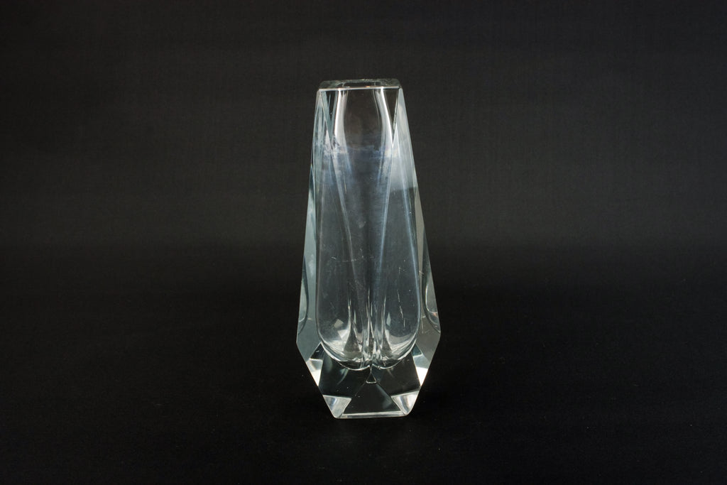 Medium glass vase