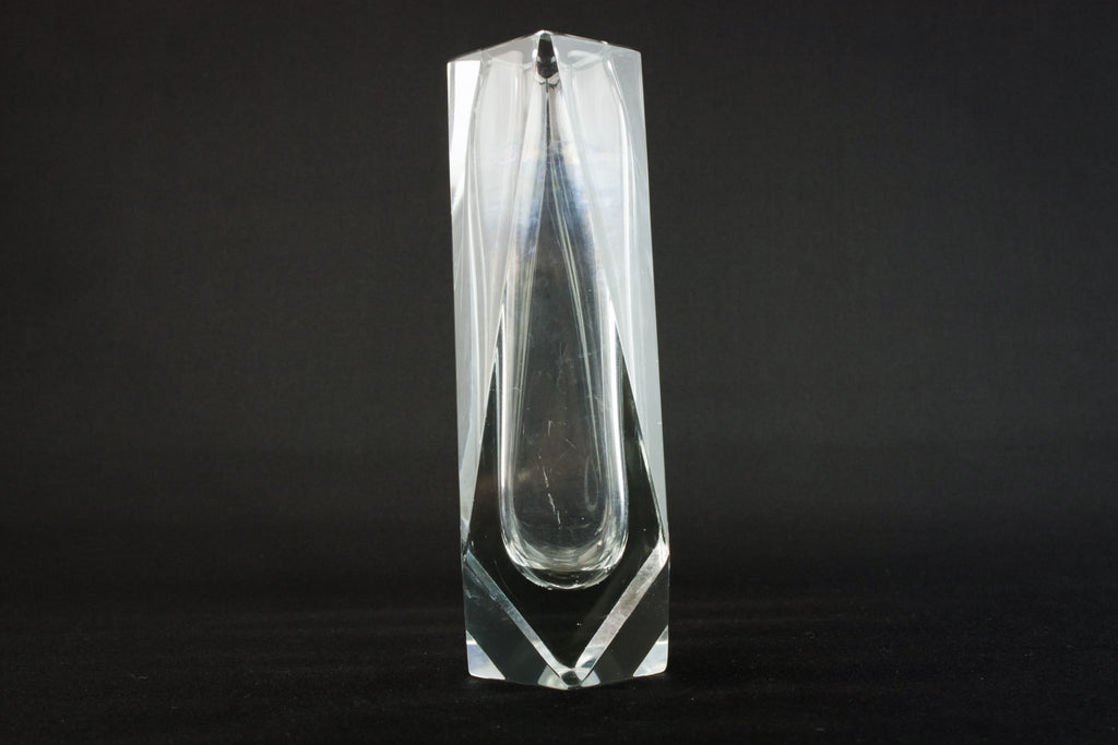 Medium glass vase