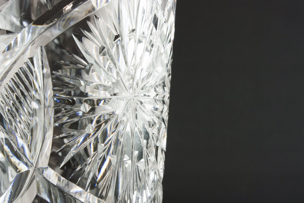 Medium glass vase