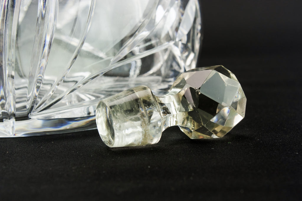 Crystal glass jug