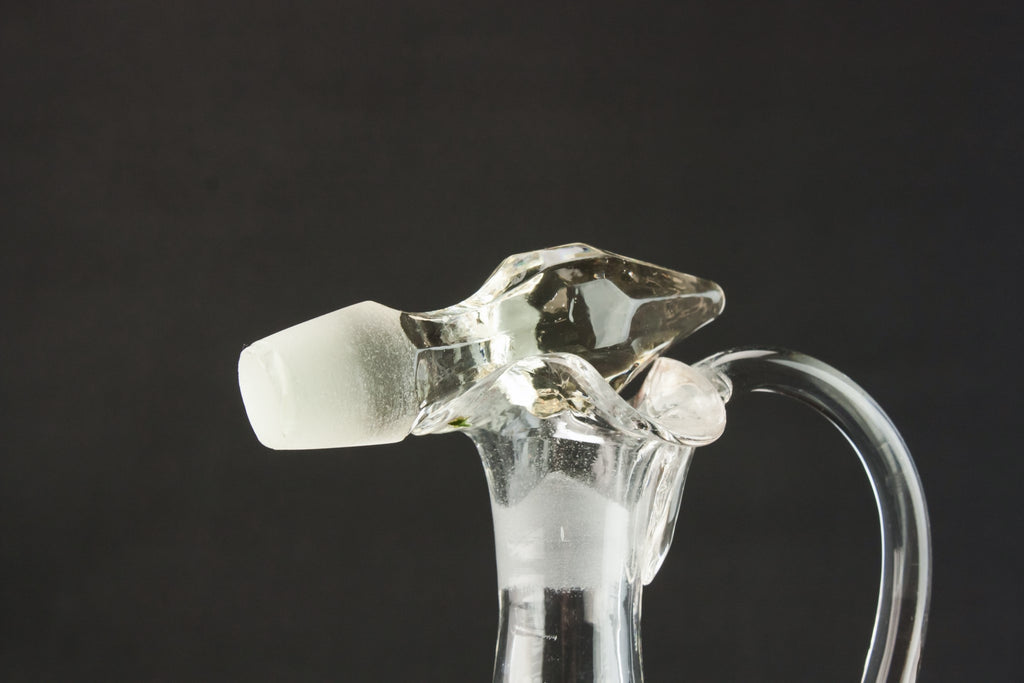 Blown glass carafe