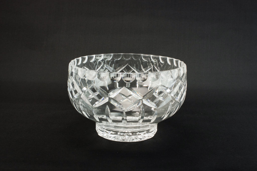 Retro glass bowl