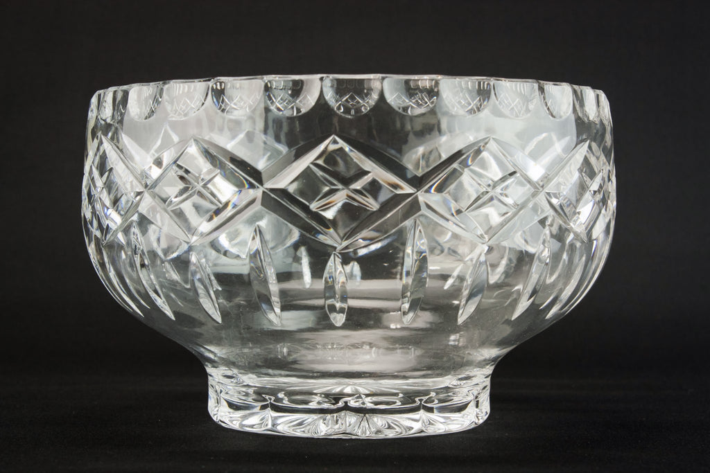 Retro glass bowl