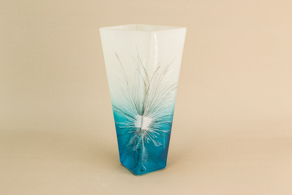 Medium glass vase