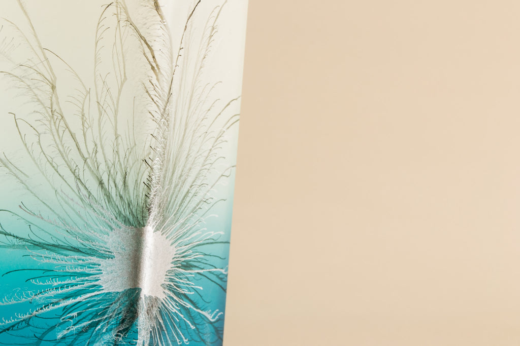 Medium glass vase