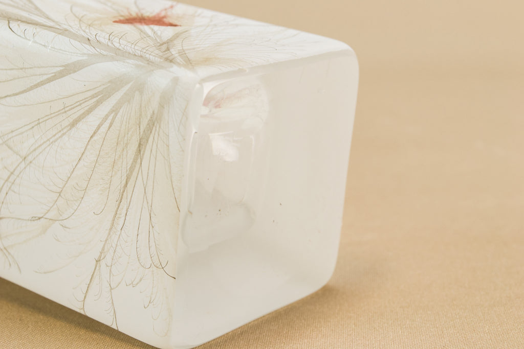 Modernist glass vase