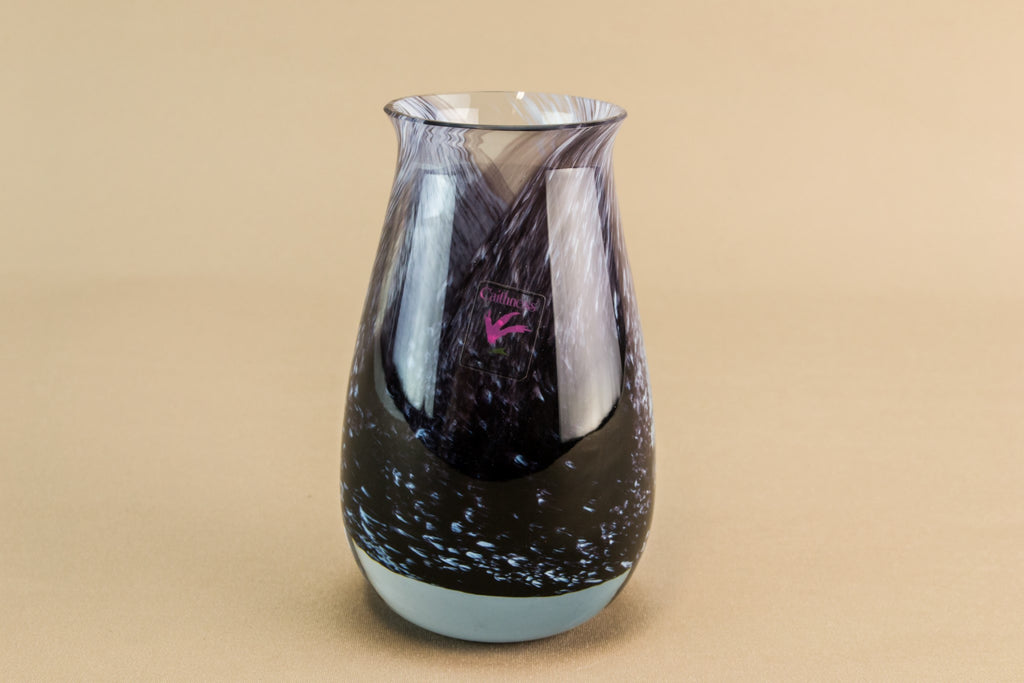 Caithness glass vase