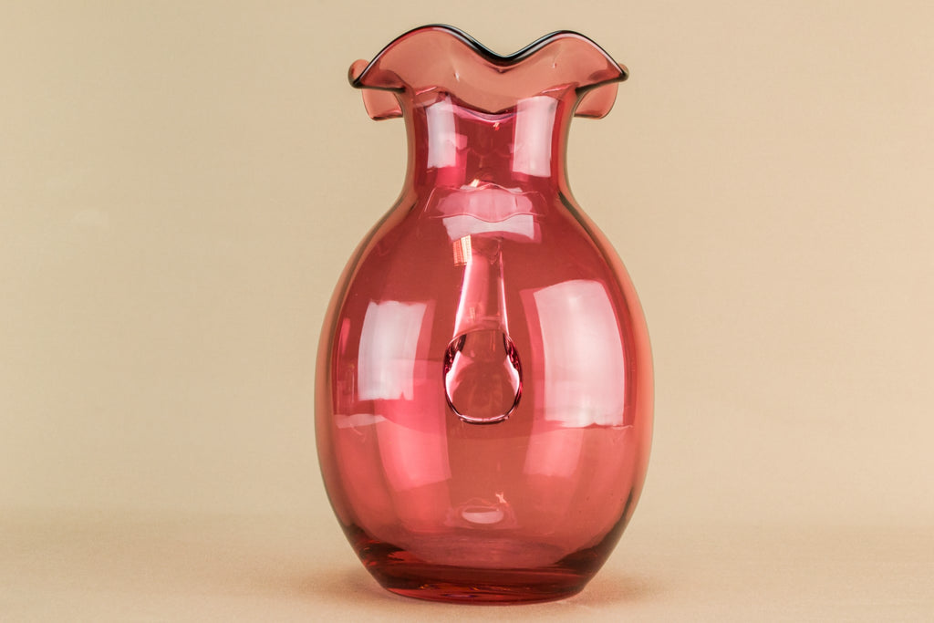 Traditional glass jug