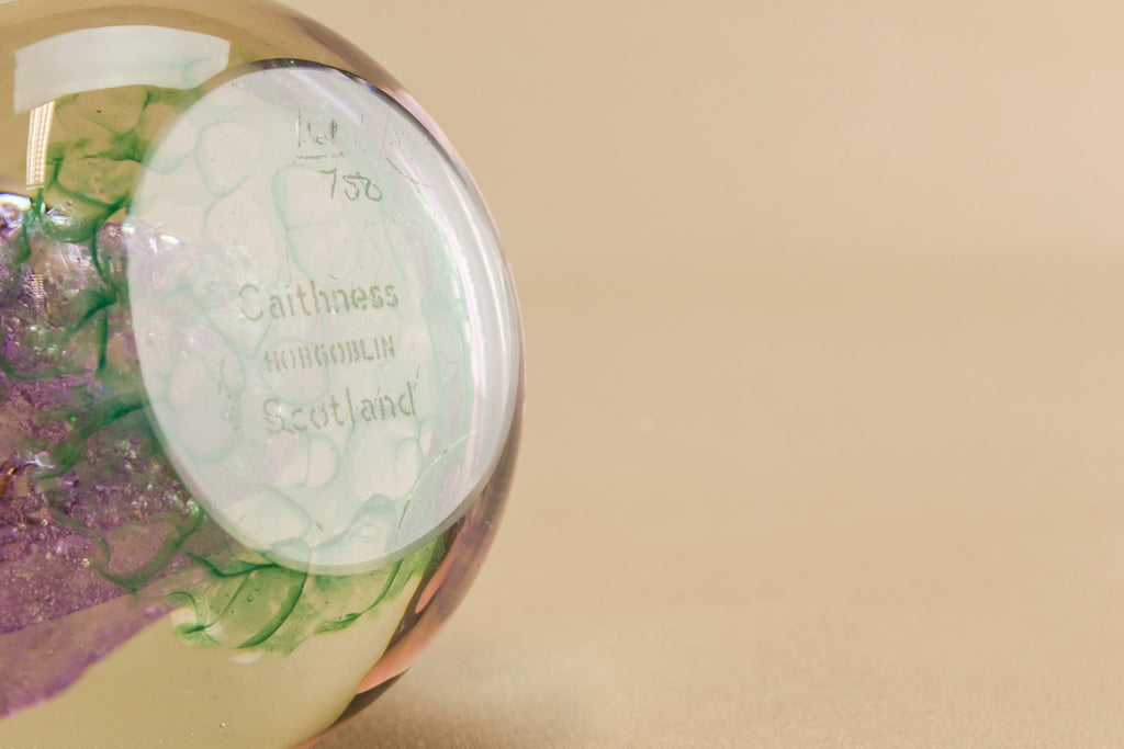 Caithness glass paperweight