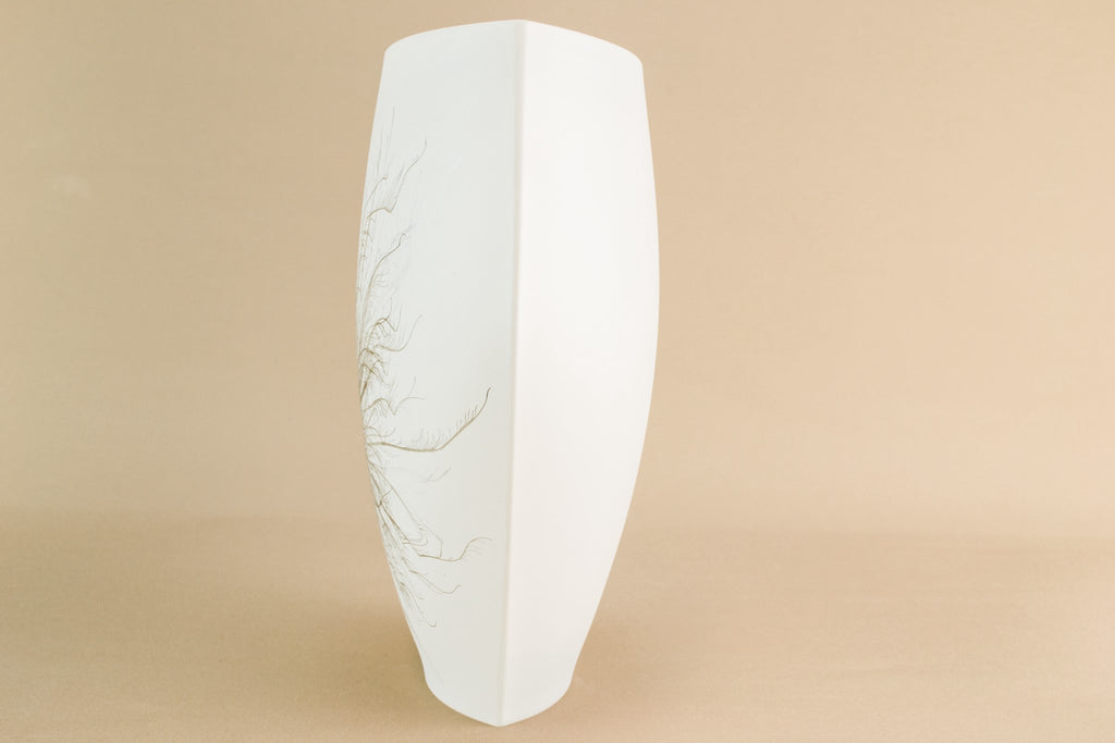 Medium glass vase