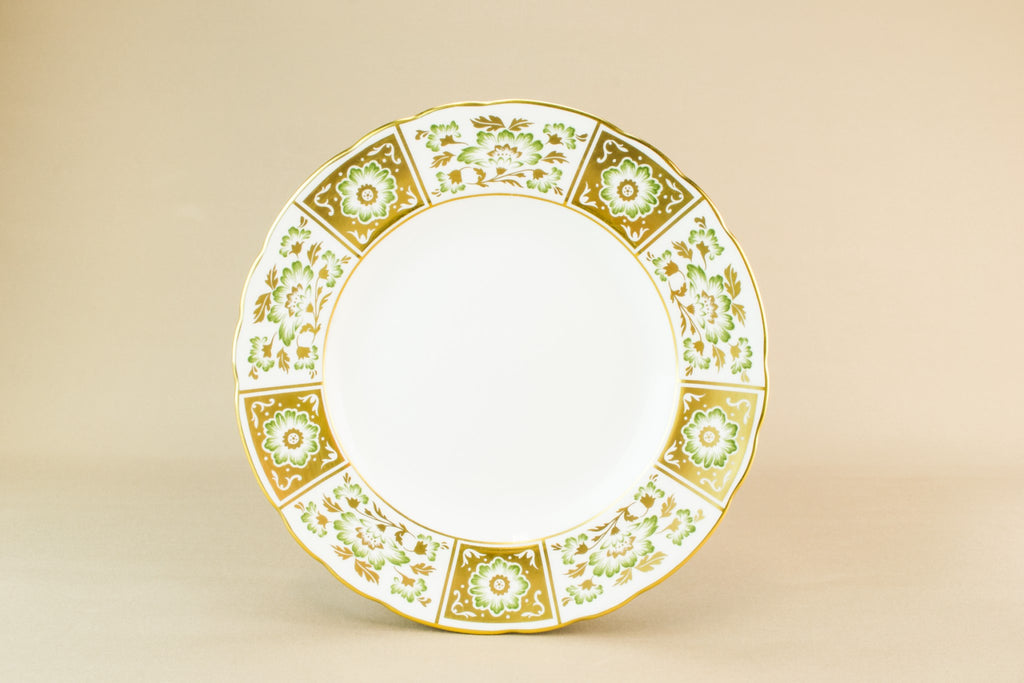 Retro bone china medium plate