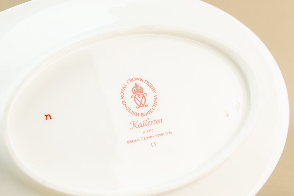 Bone china serving dish