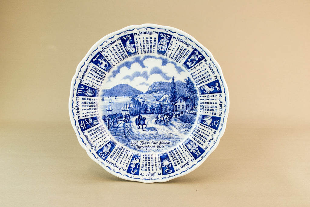 Alfred Meakin 1979 plate