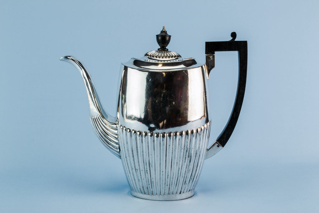 Silver plated coffee set