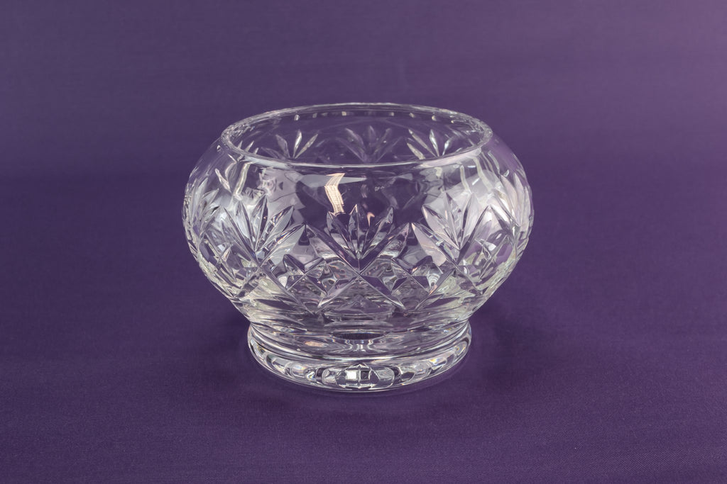 Retro glass bowl