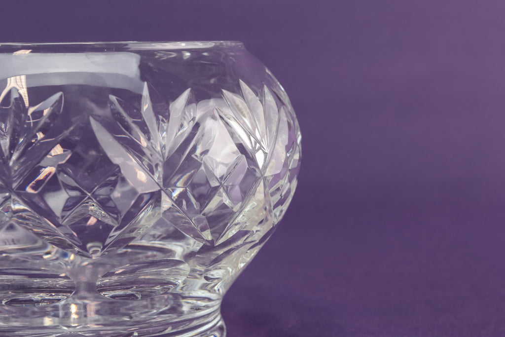 Retro glass bowl