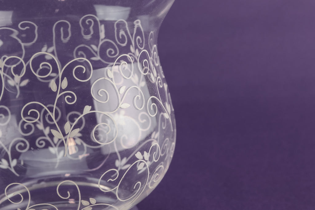 Glass tea light