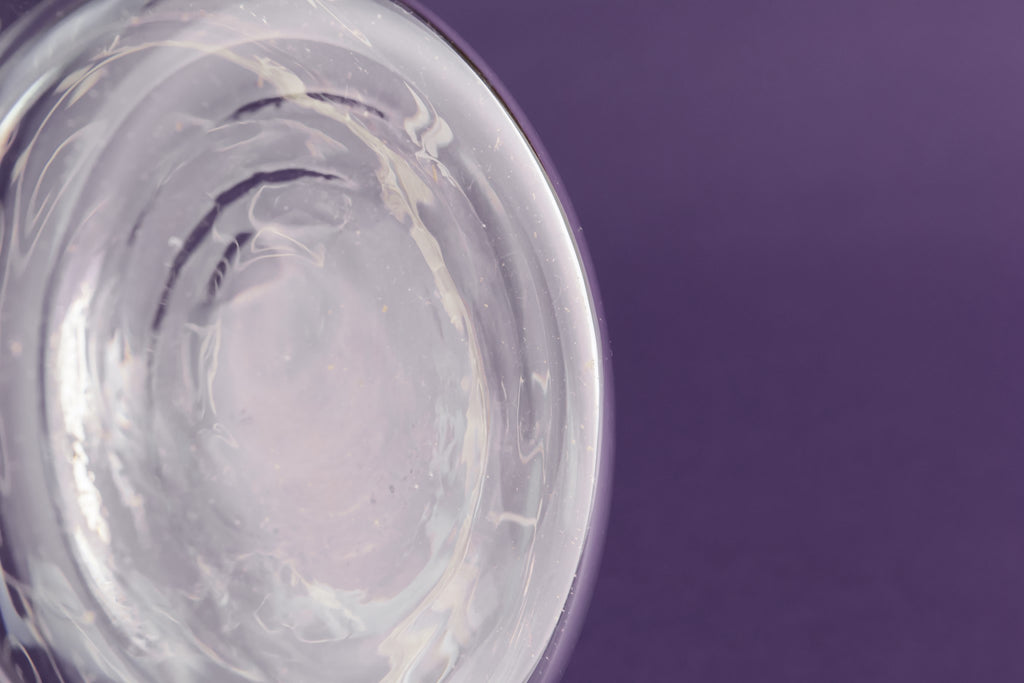 Glass tea light