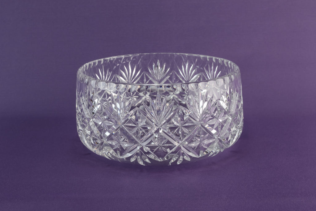 Retro glass bowl