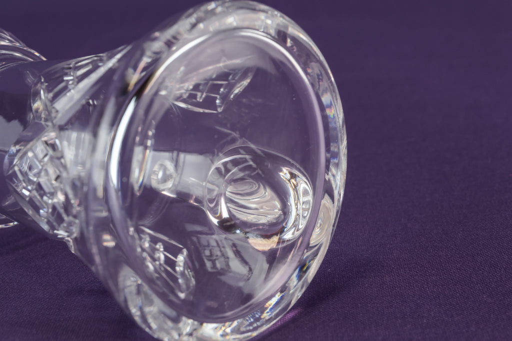Crystal glass creamer