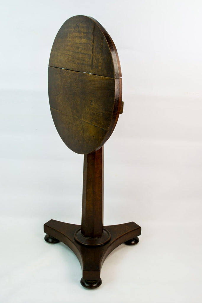 Oak tilt top table