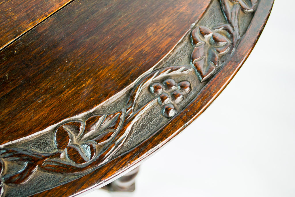 Cricket oak table
