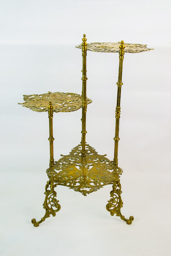 3 tier brass stand