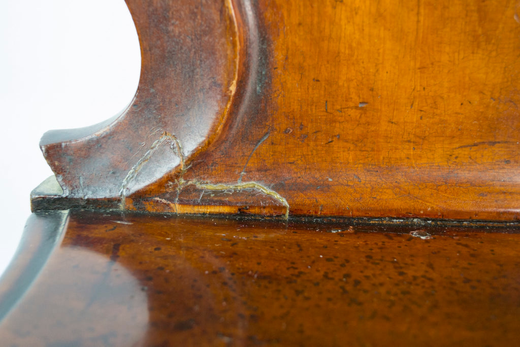 Mahogany hall chair