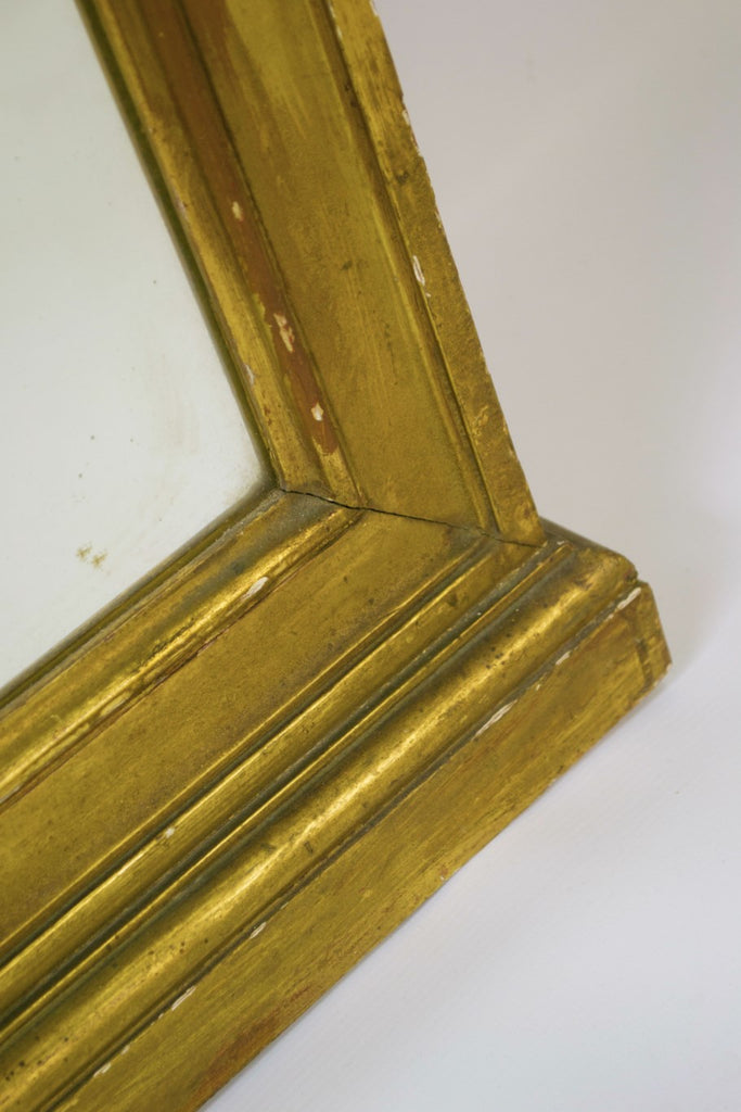 Large gilded wall mirror