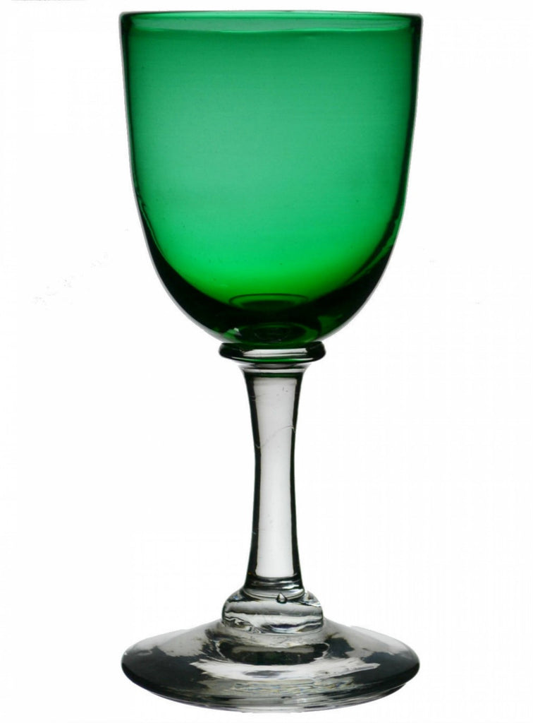 Glass wine glass
