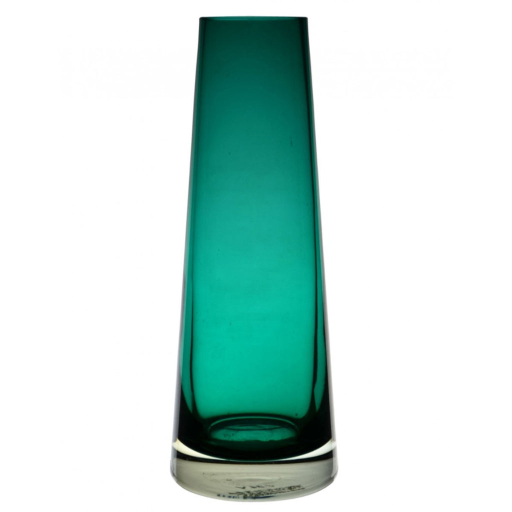 Green Riihimaen glass vase