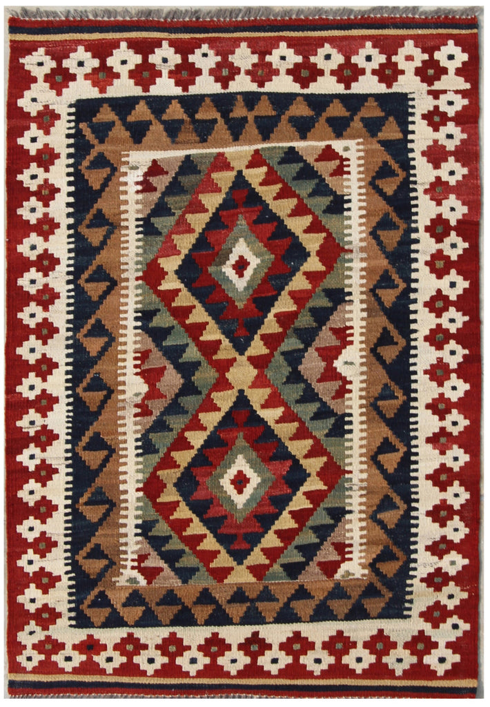 Vintage Afghan Kilim Rug