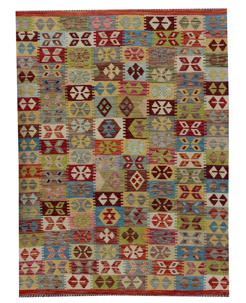 Vintage Afghan Kilim Rug