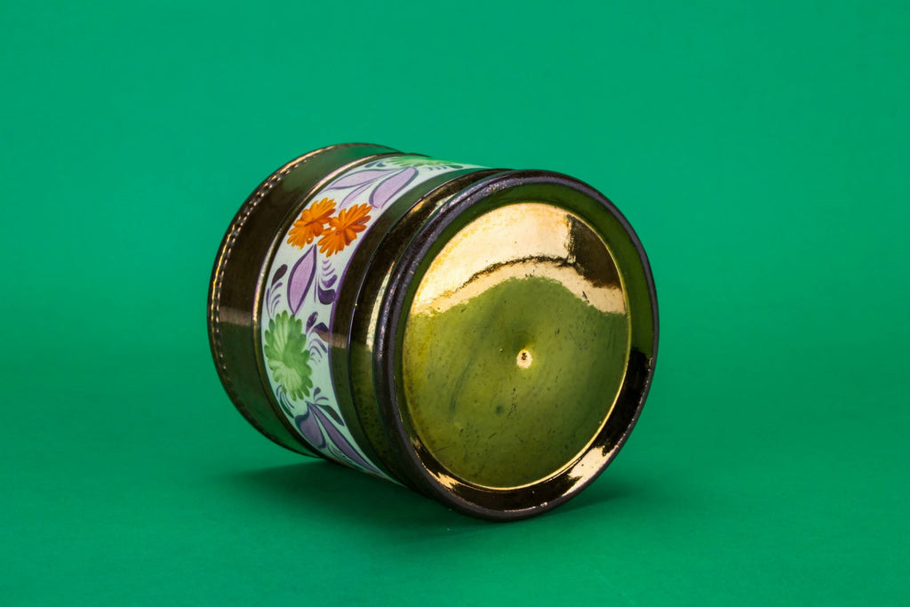 Lustre coffee can