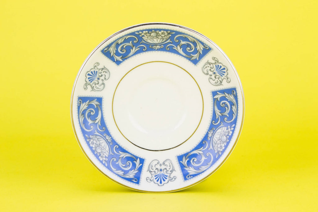Blue coffee set for 6