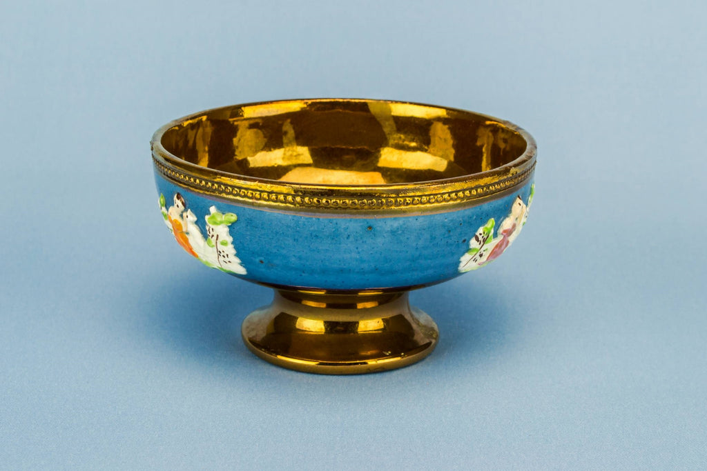 Lustre sugar bowl