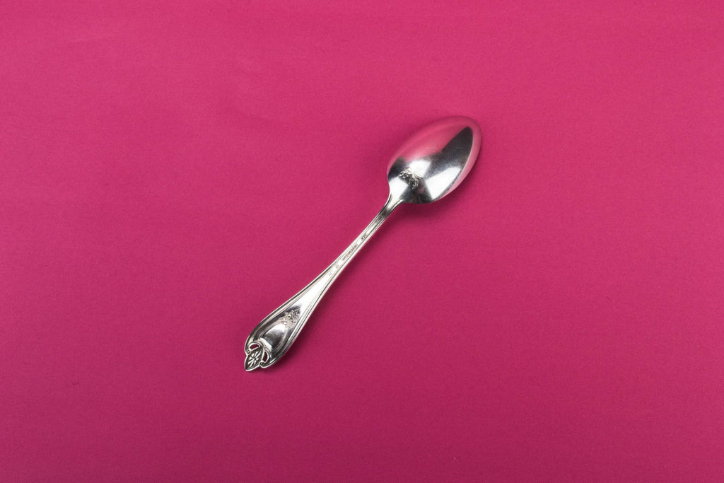 6 silver plated spoons