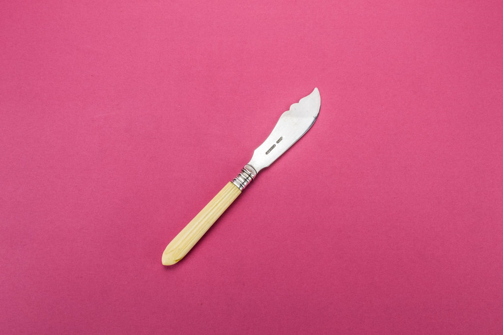Silver plated butter knife