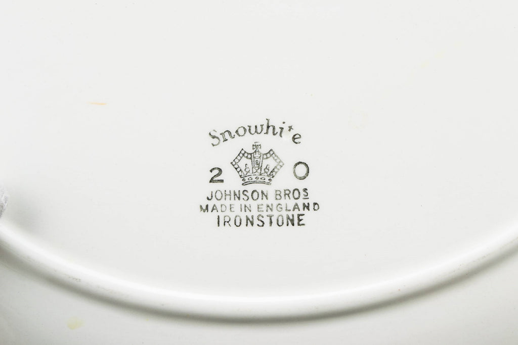 Pale blue serving platter