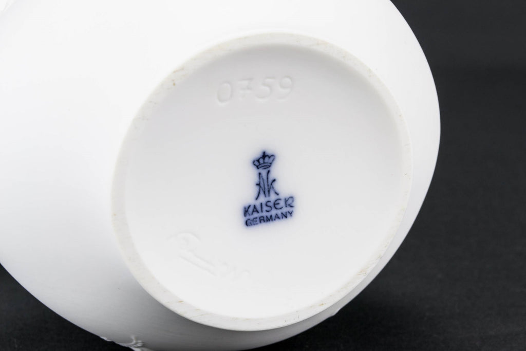 White vase by Kaiser