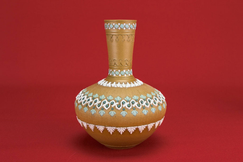 2 Doulton Lambeth vases