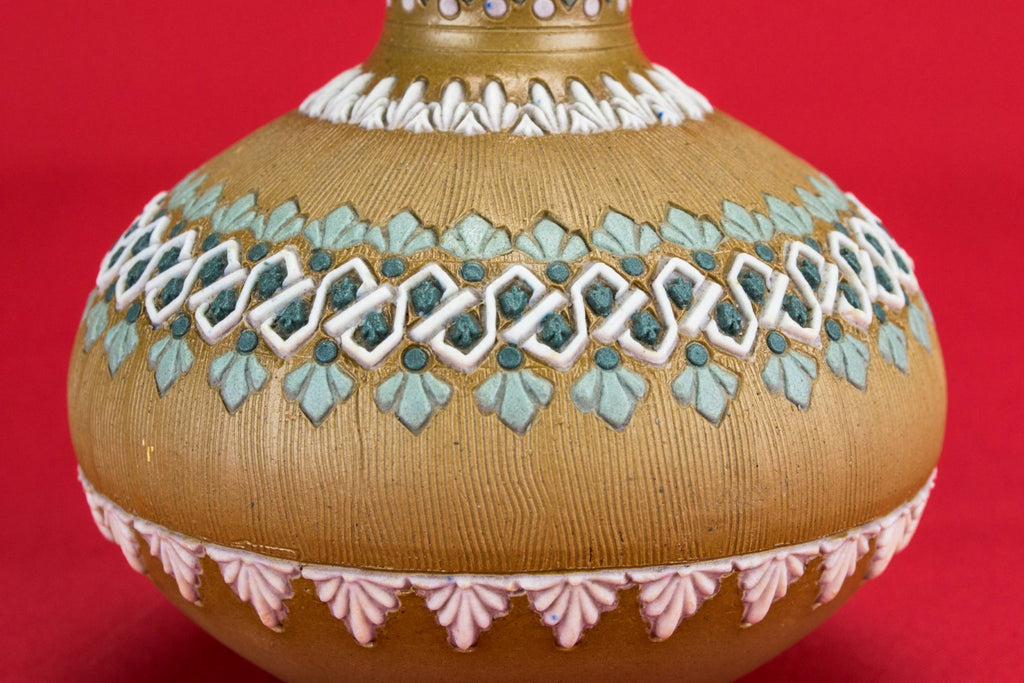 2 Doulton Lambeth vases