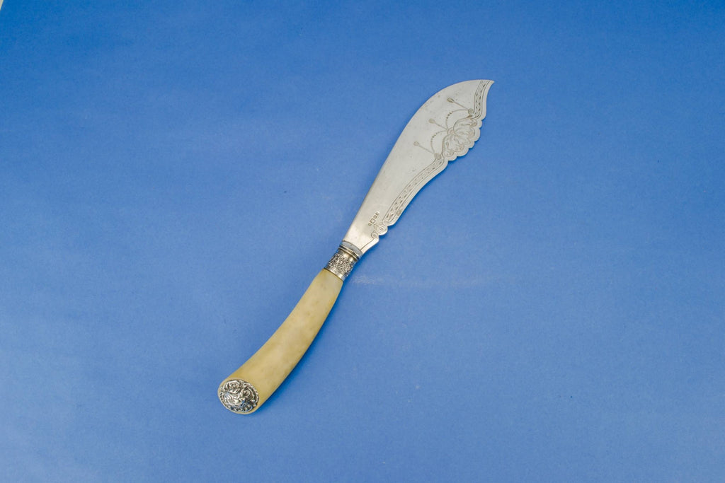 Silver carving knife