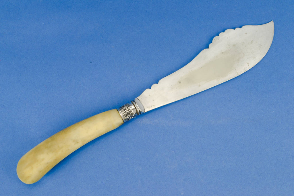 Silver carving knife