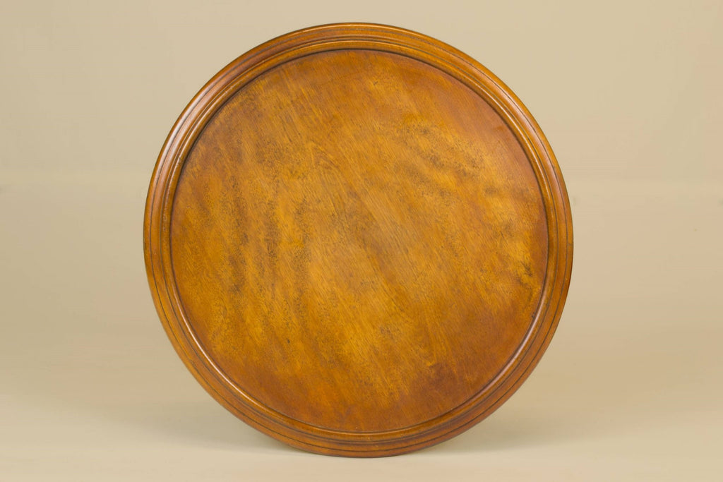 Blonde wood coffee table