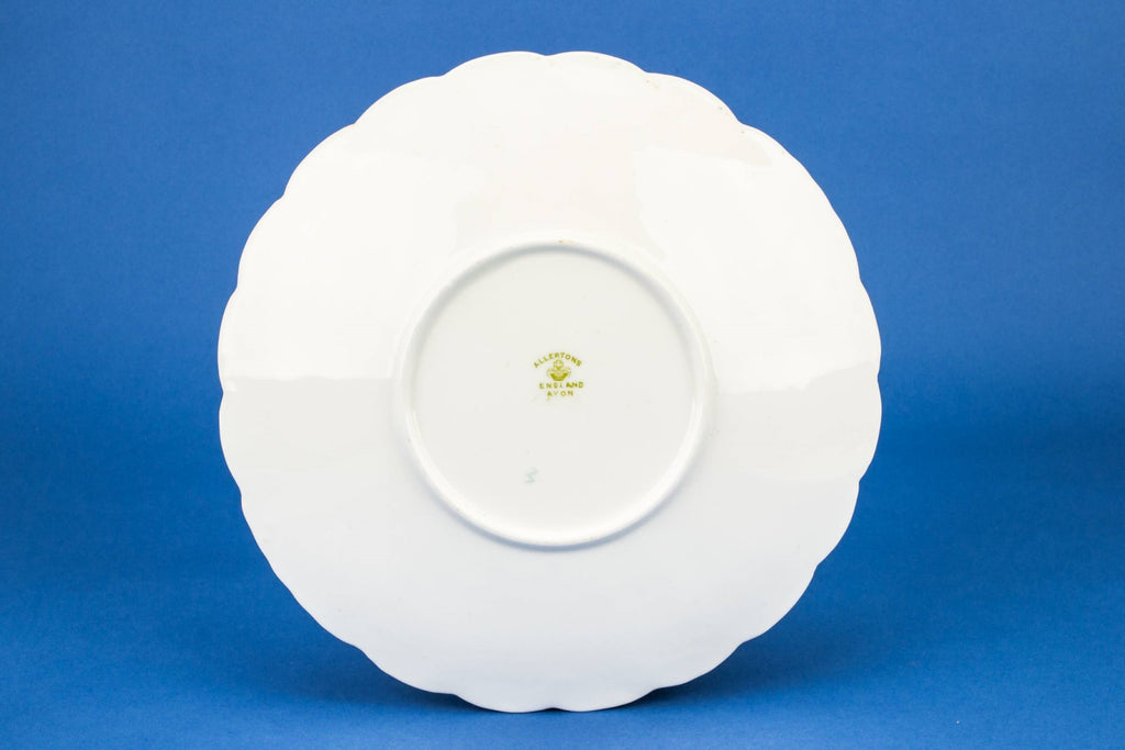 Turquoise cake plate