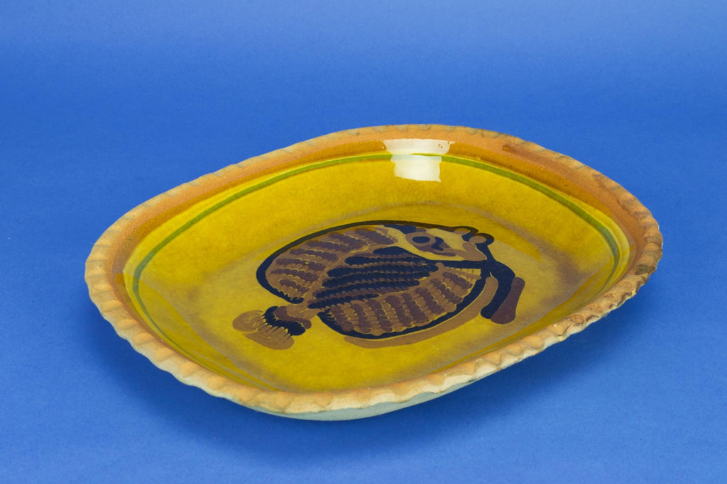 Marbled fish serving platter
