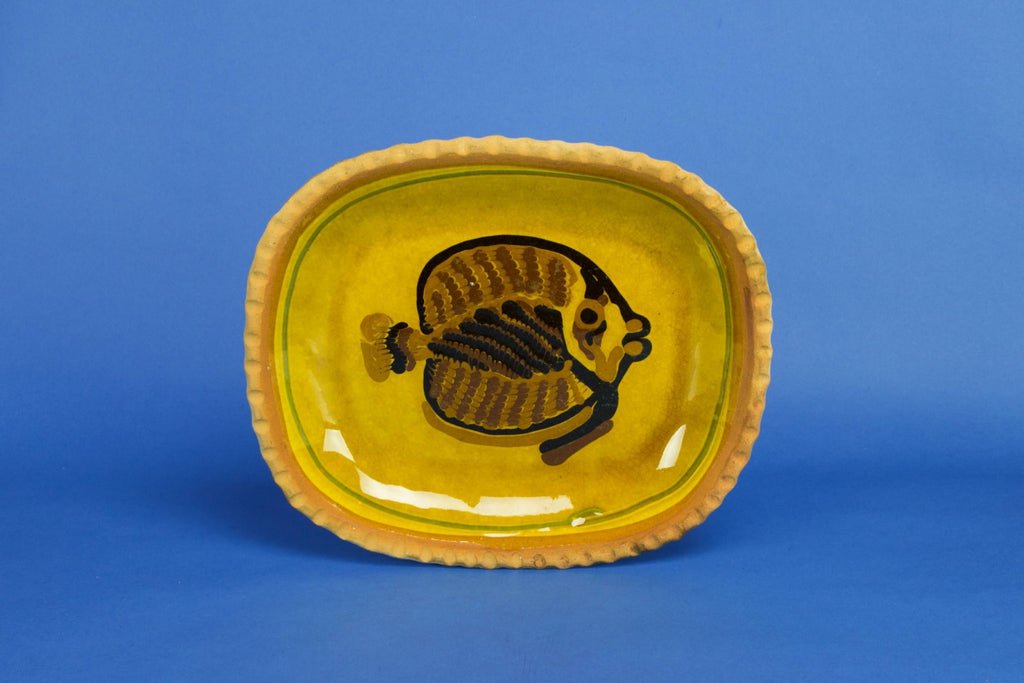 Marbled fish serving platter