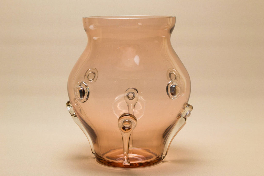 Arts & Crafts glass vase