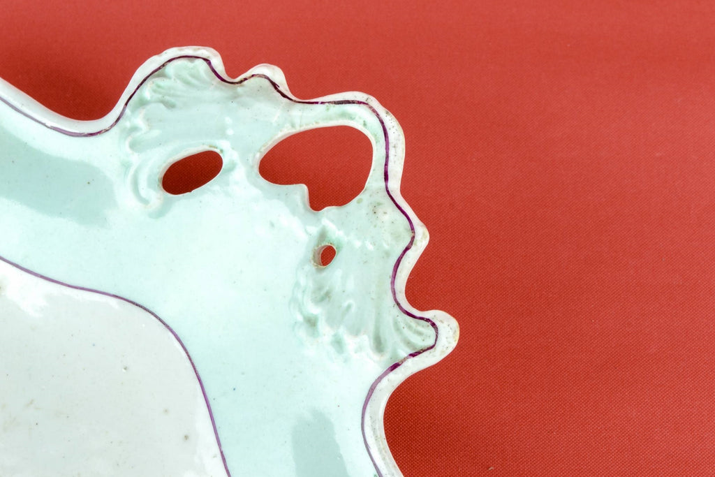 Turquoise serving dish